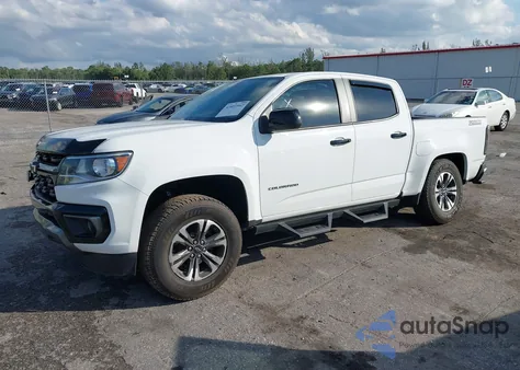 2022 Chevrolet Colorado 2Wd Short Box Z71 из США, поврежденный, VIN 1GCGSDEN6N1203349
